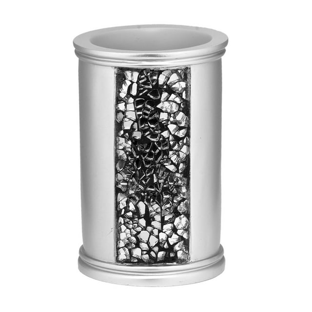 Popular Bath Sinatra Silver Collection Bathroom Tumbler