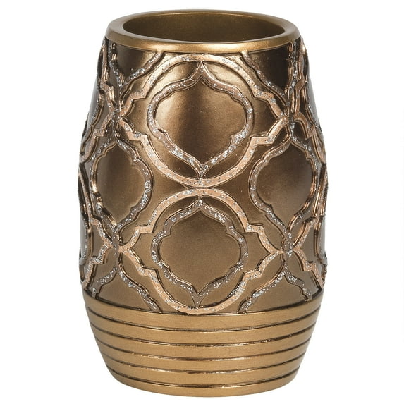 Popular Bath Spindle Gold Collection Bathroom Tumbler