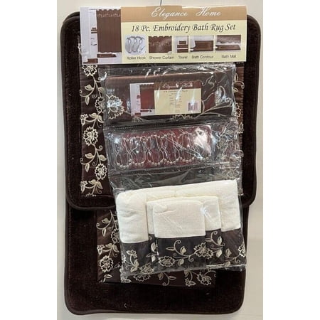Popular Bath Vera 18-Pc. Shower Set Bedding