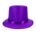 thumbnail image 1 of Popular Ceremony Hat for Cosplay Party All Matching Magicians Hat Stage Performers Fedoras Hat Adult Formal Event Hat, 1 of 8