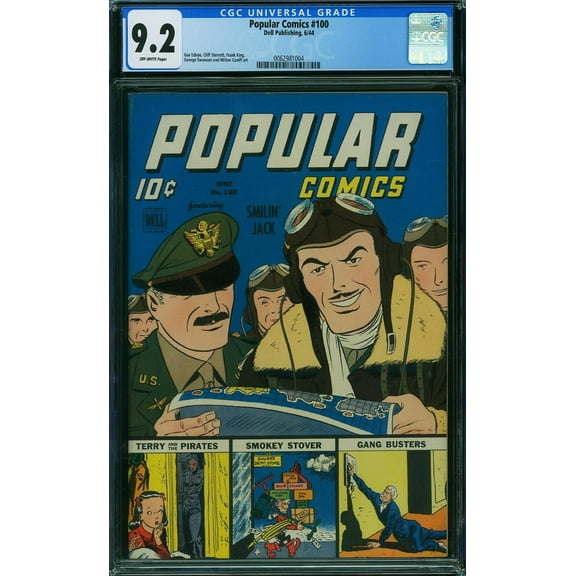 Popular Comics #100 - CGC 9.2 Comic Book