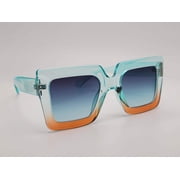Popular Fashion Big Rectangle Women Luxury Sunglasses Vintage Colorful