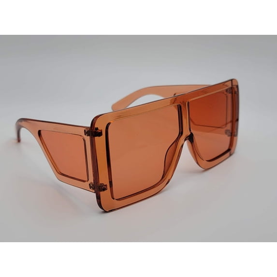 Popular Fashion Big Rectangle Women Luxury Sunglasses Vintage Shades UV400