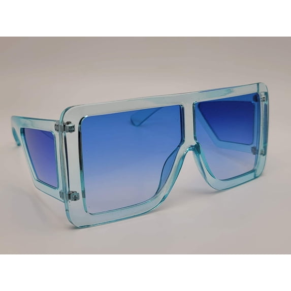 Popular Fashion Big Rectangle Women Luxury Sunglasses Vintage Shades UV400