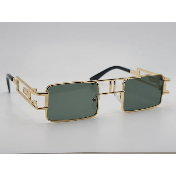 Popular Fashion Small Rectangle Women Luxury Sunglasses Vintage Punk
