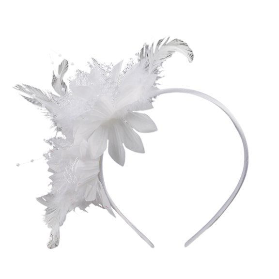 Popular Feathered Flower Hairband For Costume Parties Special Occasion Bendable Hairband for Carnivals Party Dressingup