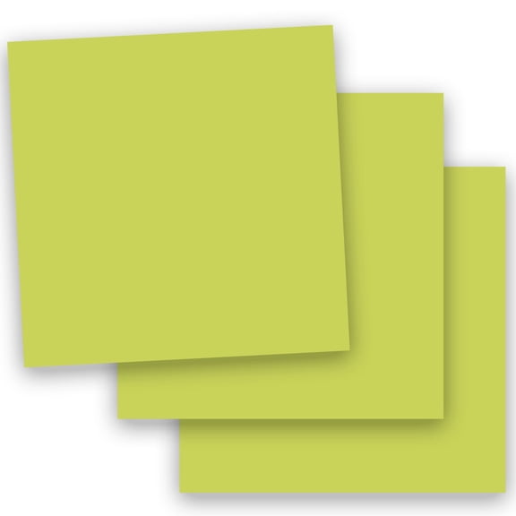 Popular GREEN APPLE 12X12 (Square) Paper 28T Lightweight Multi-use - 100 PK -- Econo 12-x-12 Square Everyday Paper - Professionals, Designers, Crafters and DIY Projects