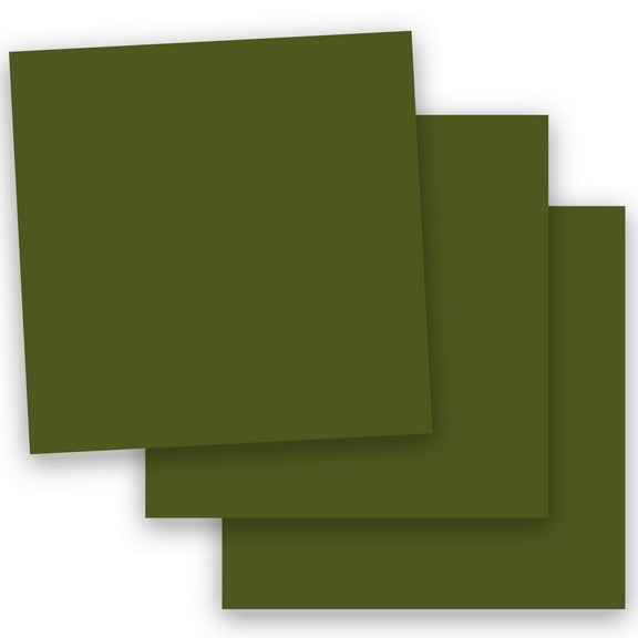 Popular GREEN JELLYBEAN 12X12 (Square) Paper 28T Lightweight Multi-use - 100 PK -- Econo 12-x-12 Large size Everyday Paper - Professionals, Designers, Crafters and DIY Projects
