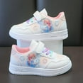 Popular Girls Elsa Princess Sports Shoes, Fashionable Casual Flat Shoes, Kids Antislip