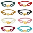 thumbnail image 1 of Popular Golden Handcuffs Carrying Strap Milan Rope Adjustable Bracelet, 1 of 2