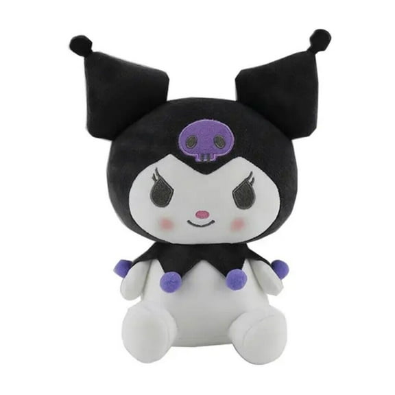 Popular Kuromi Plush Doll Cute Little Devil Kids Cartoon Soft Toy Girls Bedroom Decoration Ornaments