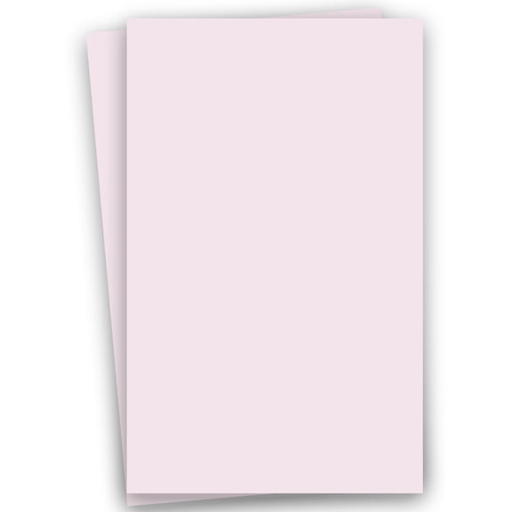 Popular LIGHT PINK LEMONADE 11X17 (Ledger) Paper 65C Lightweight Cardstock - 250 PK -- Econo 11-x-17 Ledger size Card Stock Paper - Professional and DIY Projects