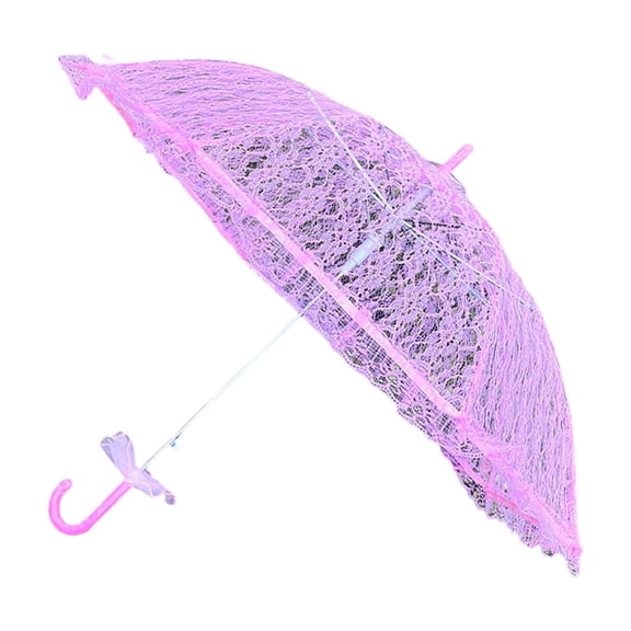 Popular Lace Parasol For Photography Wedding Ceremony Outdoor Special Event Celebration Umbrella for Bride Sunproof