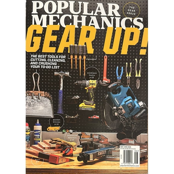 Popular Mechanics Magazine May June 2026