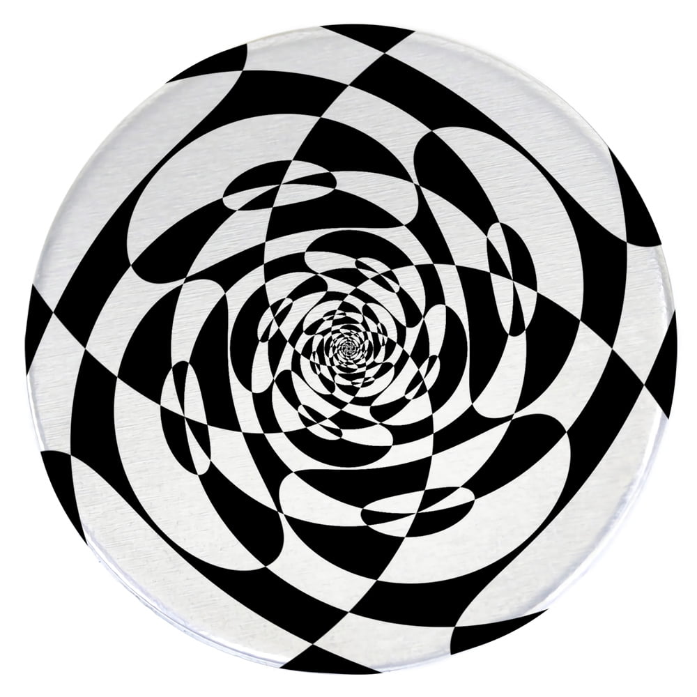 Popular Modern Round Carpet Vertigo Effect Pattern 3D Printing Area Rug ...