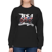 Popular Motorcycle Bsa Sweatshirt Women -BSA Designs, Female XX-Large
