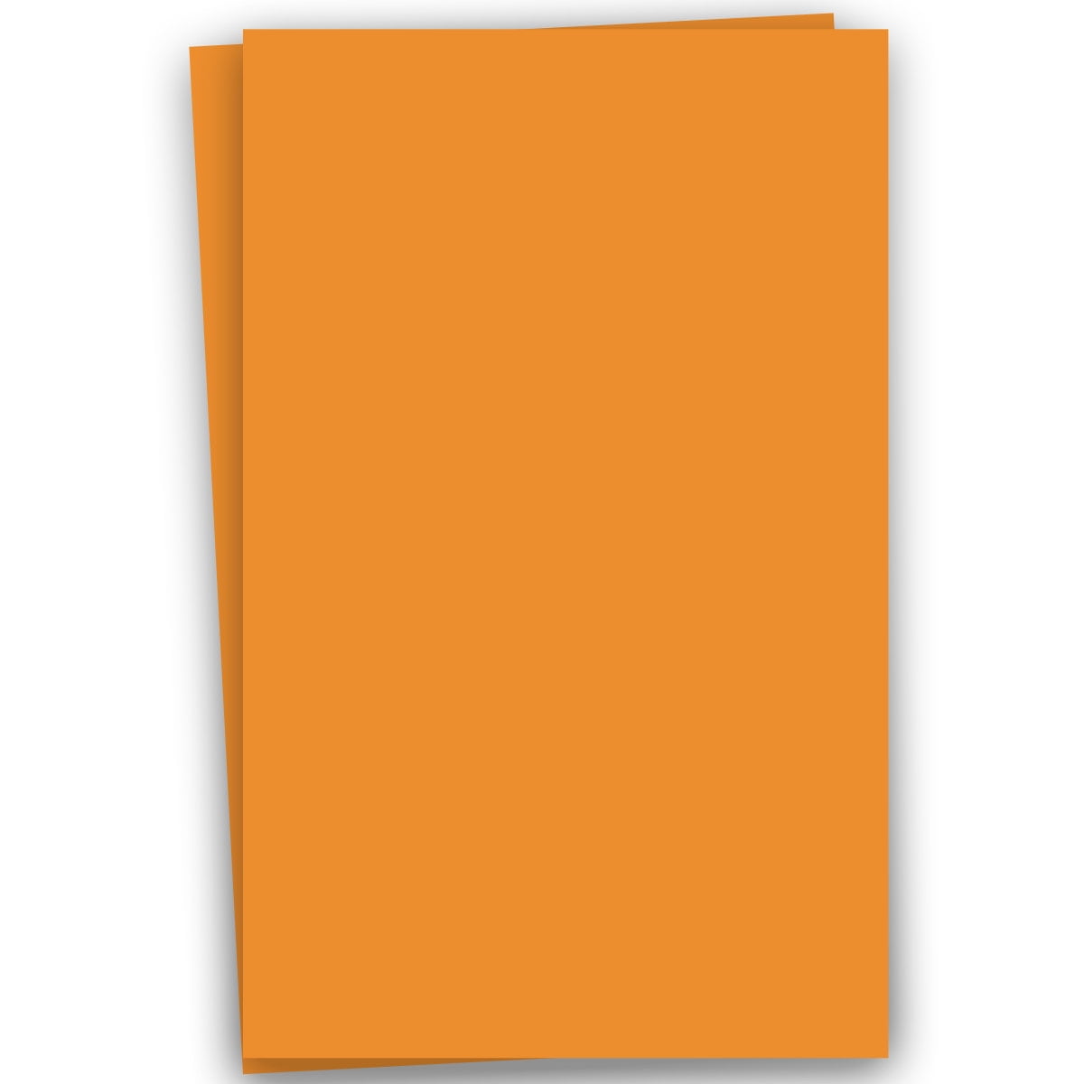 Popular ORANGE FIZZ 12X18 Paper 65C Lightweight Cardstock - 250 PK -- Econo 12-x-18 Large size Card Stock Paper - Business, Card Making, Designers, Professional and DIY Projects
