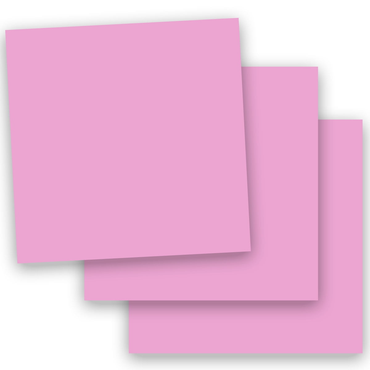 Popular PINK COTTON CANDY 12X12 (Square) Paper 65C Lightweight