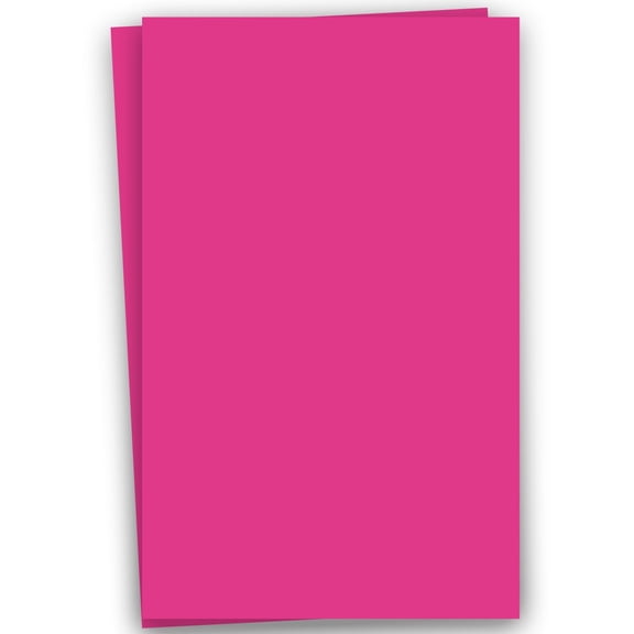 Popular PINK RAZZLE BERRY 12X18 Paper 28T Lightweight Multi-use - 250 PK -- Econo 12-x-18 Large size Everyday Paper - Professionals, Designers and DIY Projects
