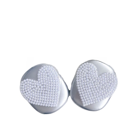 Popular Pearl Heart Case for AirPods Max, Upgraded Soft Protective Cover for Headphones