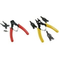 Popular Pick！ Lloopyting New 4 In 1 Snap Ring Pliers Plier Set Circlip