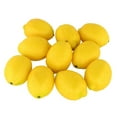 thumbnail image 1 of Popular Picks,10 Pcs Lifelike Foam Artificial Yellow Lemons – Fake Fruit Decor For Home Kitchen Shop Party Wedding, 1 of 7