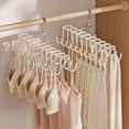 thumbnail image 1 of Popular Picks,20 Hook Multi Purpose Hanger for Underwear Bras Tank Tops Closet Organizer Space Saving Garment Rack Storage Dorm Home, 1 of 6