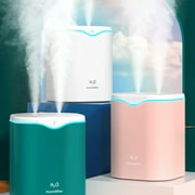Popular Picks, 2L Humidifier for Bedroom and Large Rooms, Cool and Warm Mist for Plants, Oil Diffuser, Quiet and Adjustable Mist Limited Stock | Plastic, Green, Angeler