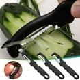 thumbnail image 1 of Yulucky Food Peelers Comfort Grip Kitchen Peeler-Multi Functional Vegetable & Fruit Stripper Ergonomic Handle Stainless Steel Blade Easy to Clean &, 1 of 8