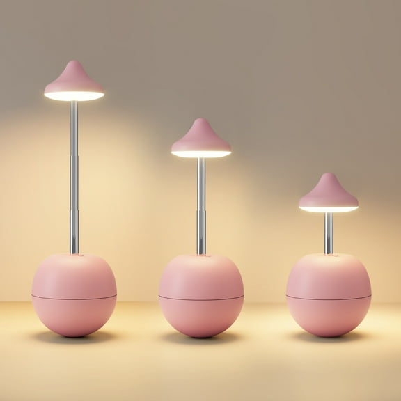 Popular Picks,Decorative Bedside Lamp for Dorm Table - Remote - Controll LED Night Light with Adjustable Height