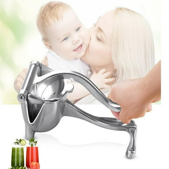 Popular Picks,Manual Stainless Steel Mini Fruit Juicer Easy Clean Removable Parts Fruit Grinder for Citrus Home Kitchen Bar Gadget