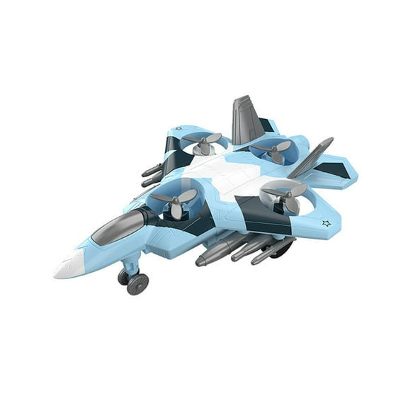 Popular Plane Toy for Boys Girls with 360 Rotating Designs Realistic Fighter Obstacle Avoidence Sliding Aircraft Toy