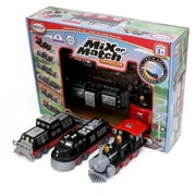 Popular Playthings Magnetic Mix or Match Vehicles Train Vehicles Playset 9 Pieces