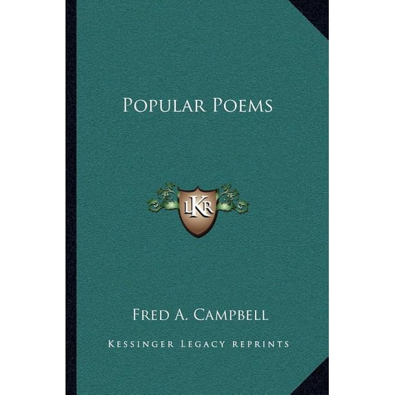 Popular Poems (Paperback)