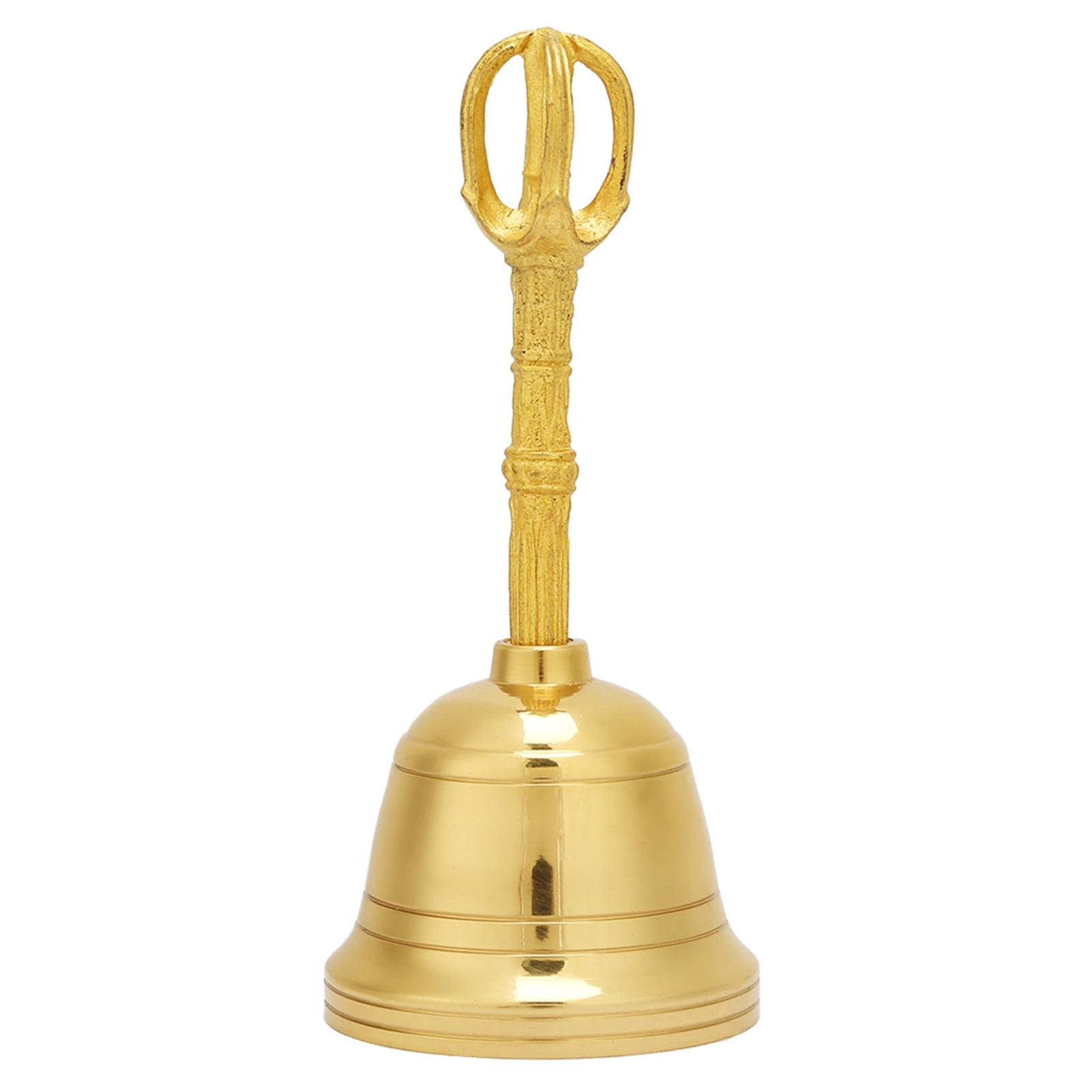 Popular Pure Brass Hand Bell Buddhist Bell Feng Shui Taoist Instrument