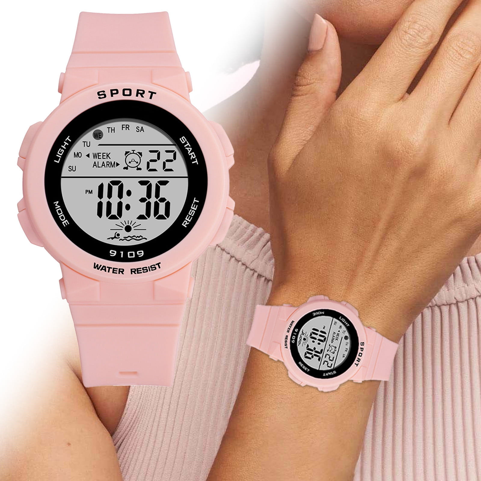 Popular Silicone Fashionable Colorful Jelly Girl Boy Student Sports Smart Watch for Teens Boys Teenage Watch Boys Watch That Talks The Time Cubit Jr Smart Watch Smart Watch for Boys 6 12 X5
