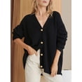 thumbnail image 1 of Popular Solid Color Cardigan Sweater Coat For Women, 1 of 7
