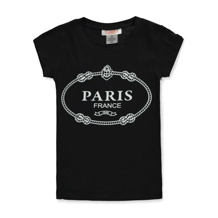 Paris t top shirt for girls