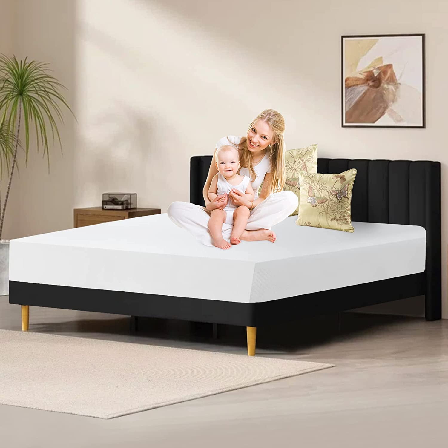 Popular Twin Mattress 6 Inch Gel Memory Foam Mattress CertiPURUS