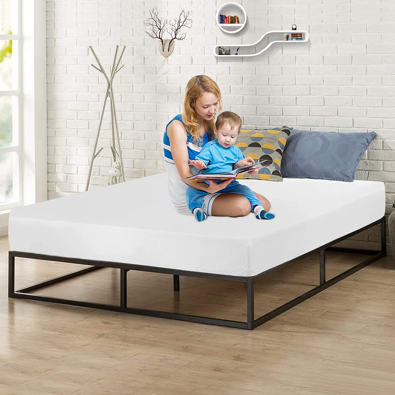 Popular Twin Mattress 6 Inch Gel Memory Foam Mattress CertiPURUS