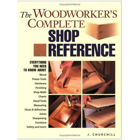 Pre-Owned The Woodworker's Complete Shop Reference (Paperback) 1558706321 9781558706323