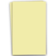 Popular YELLOW BANANA SPLIT 12X18 Paper 65C Lightweight Cardstock - 250 PK -- Econo 12-x-18 Large size Card Stock Paper - Business, Card Making, Designers, Professional and DIY Projects