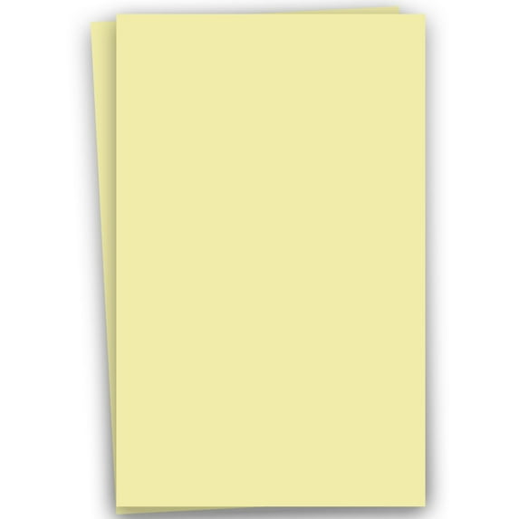 Popular YELLOW BANANA SPLIT 12X18 Paper 65C Lightweight Cardstock - 250 PK -- Econo 12-x-18 Large size Card Stock Paper - Business, Card Making, Designers, Professional and DIY Projects