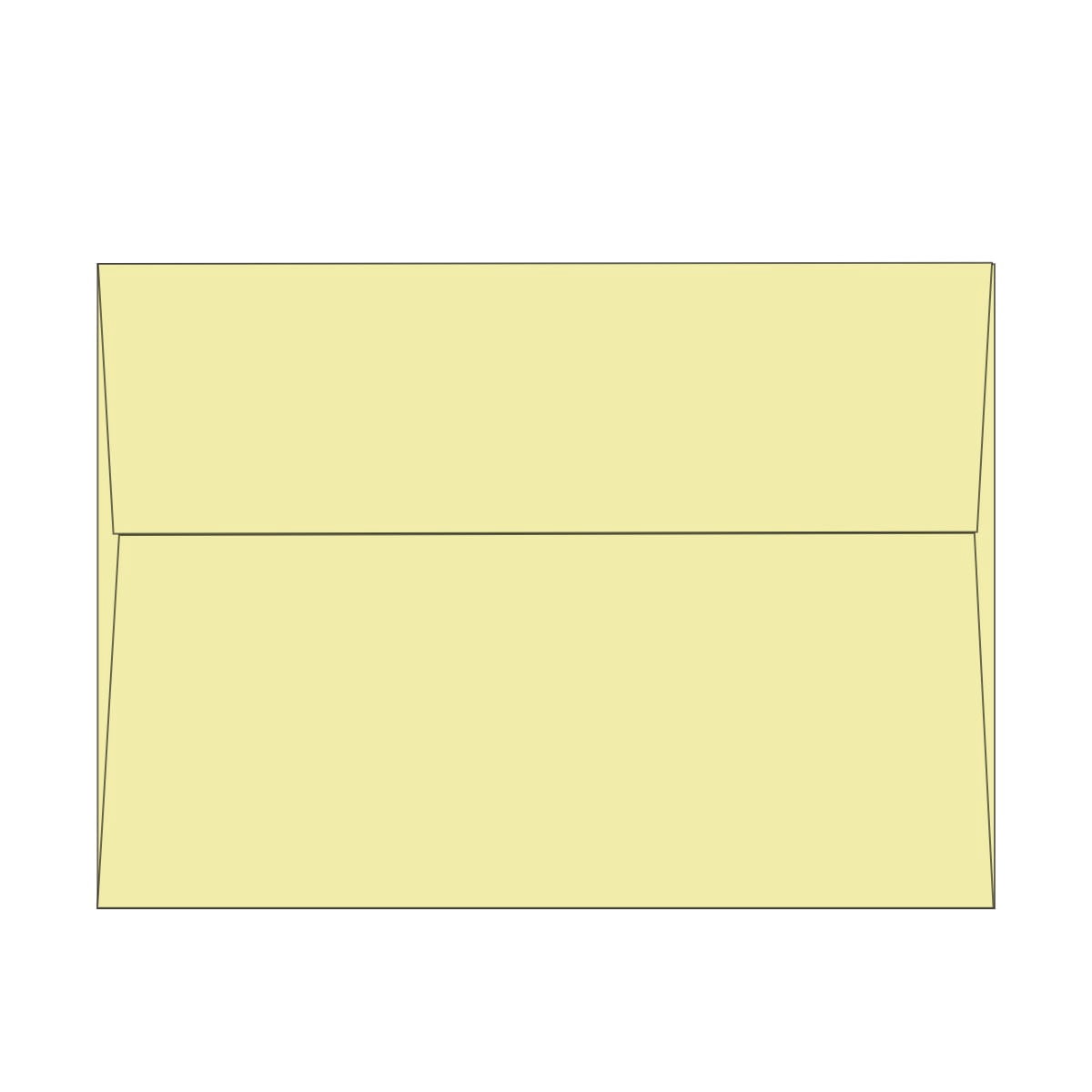 Popular YELLOW BANANA SPLIT A7 Envelopes 28T - 50 PK -- Econo A7 (5-1/4-x-7-1/4) 5X7 Invitation, Card and DIY Greeting Envelopes
