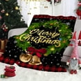 thumbnail image 1 of Christmas Blanket Throws Sofa Breathable Fuzzy Blanket Machines Washable, 1 of 6