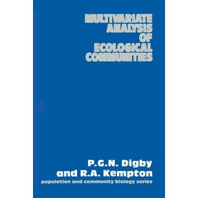 Population and Community Biology Multivariate Analysis of Ecological Communities, Book 5, (Paperback)