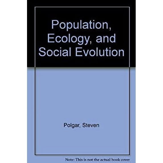 Pre-Owned Population, ecology, and social evolution 9780202011509 Used
