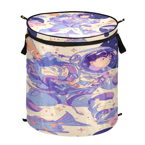 Popup Laundry Hamper Storage Basket Laundry Basket Laundry Hamper Convenient and Durable Astro Boy Anime