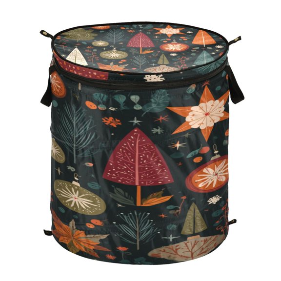 Popup Laundry Hamper Storage Basket Laundry Basket Laundry Hamper Convenient and Durable Christmas Elements Beautiful