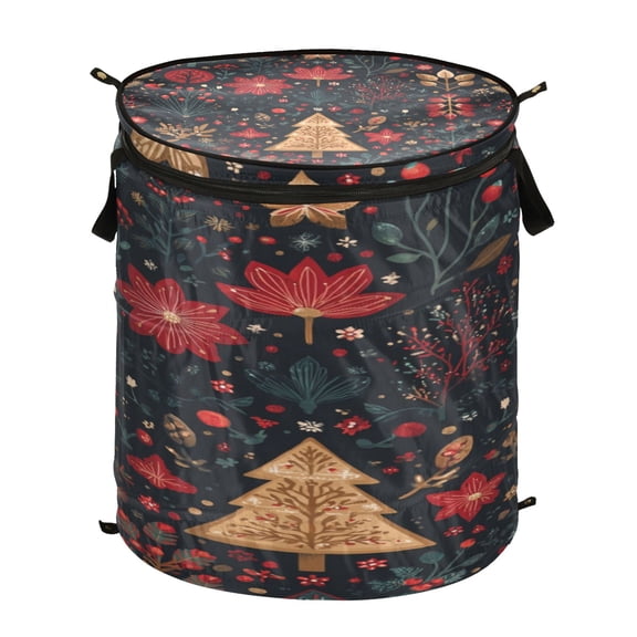 Popup Laundry Hamper Storage Basket Laundry Basket Laundry Hamper Convenient and Durable Christmas Tree Beautiful